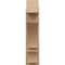 Ekena Millwork 7 1/2-in W x 20-in D x 32-in H Balboa Block Rough Cedar Woodgrain TimberThane Outlooker, Primed Tan OUTUR075X20X32BOA44RCPR - alternate 6